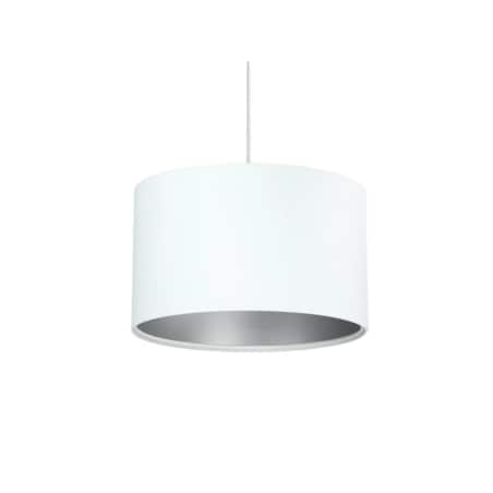 Lampa wisząca HOME 30 biała/srebrna