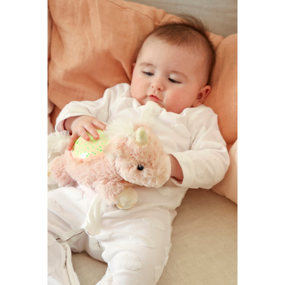 Pluszowy projektor dla dzieci - Piesek Patch - przyjaciel do snu - Cloud b® Dream Buddies™