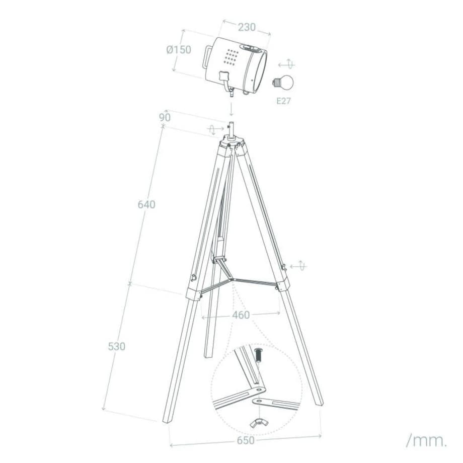 Kwietnik metalowy loftowy z 4 osłonkami 60/45/30x19/17x19/17 cm NARDO-2 biały