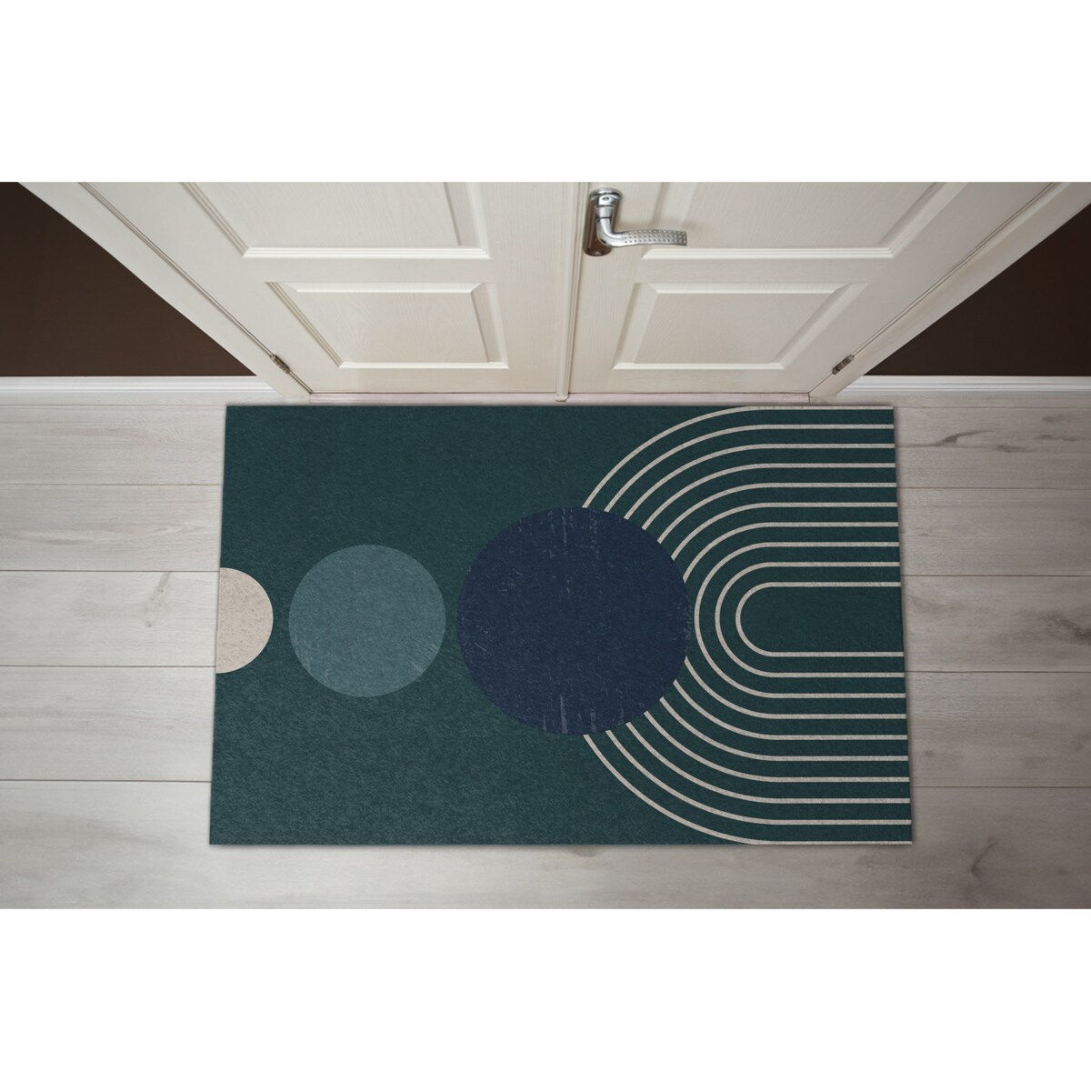 Wycieraczka XXL do wnętrz Geometryczny Wzór 150x100 cm