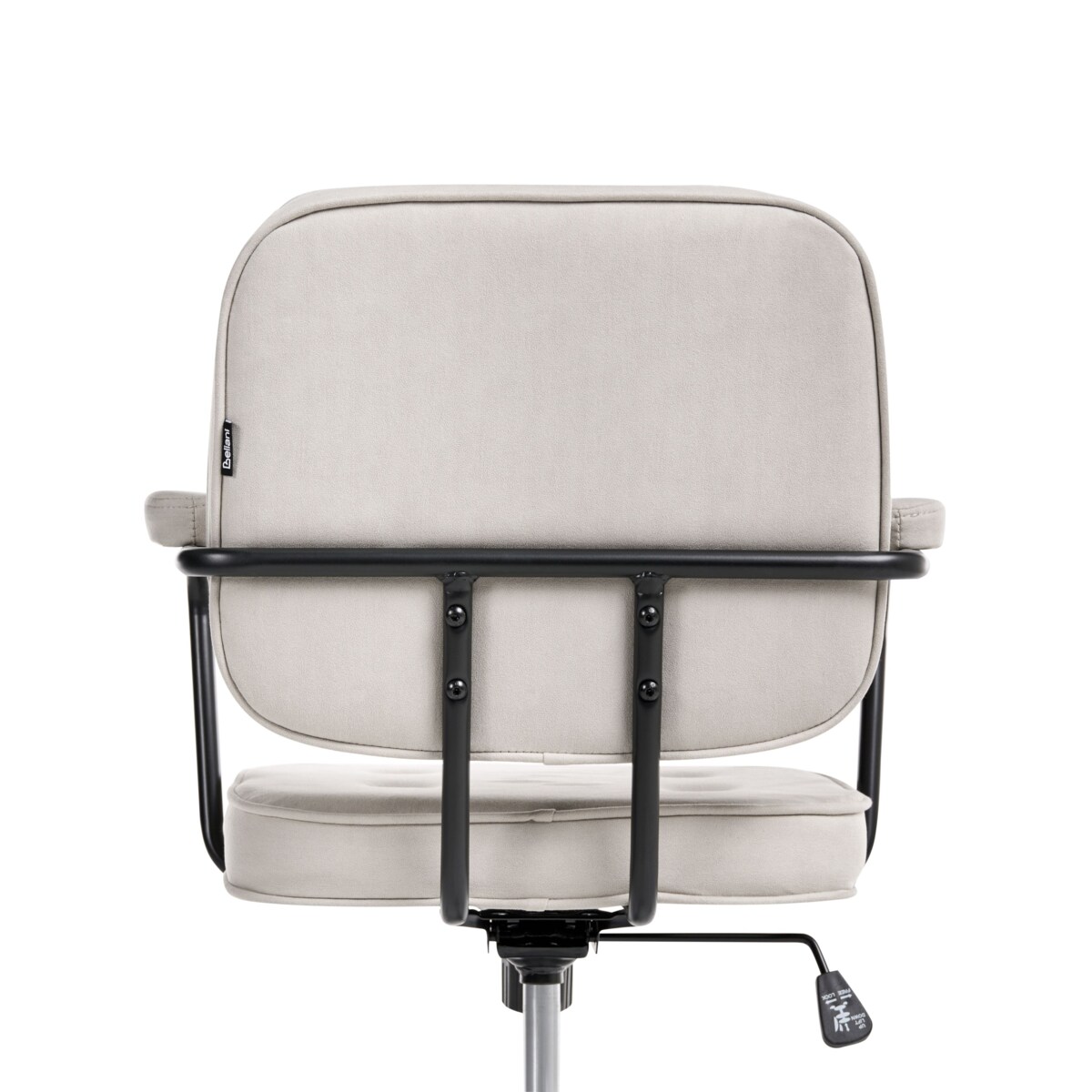 Krzesło obrotowe PAWNEE Welur Jasnobeżowy