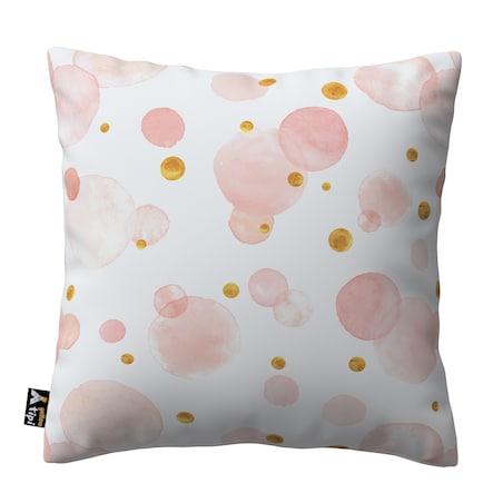 Poszewka Milly 60x60 ecru-różowy