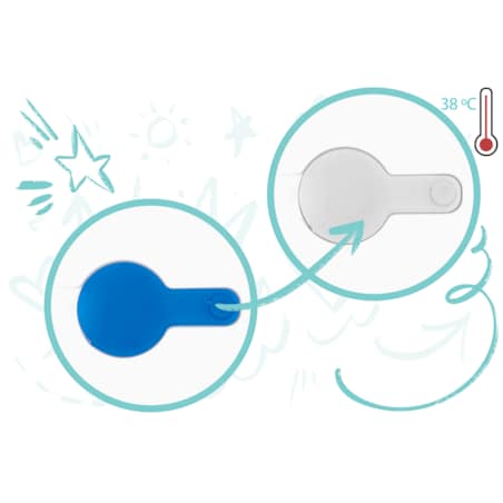 Wanienka składana dla dziecka z termometrem Ricokids