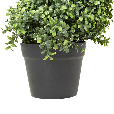 Sztuczna roślina BUXUS SPIRAL TREE 98 cm Zielony