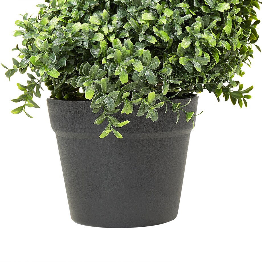 Sztuczna roślina BUXUS SPIRAL TREE 98 cm Zielony