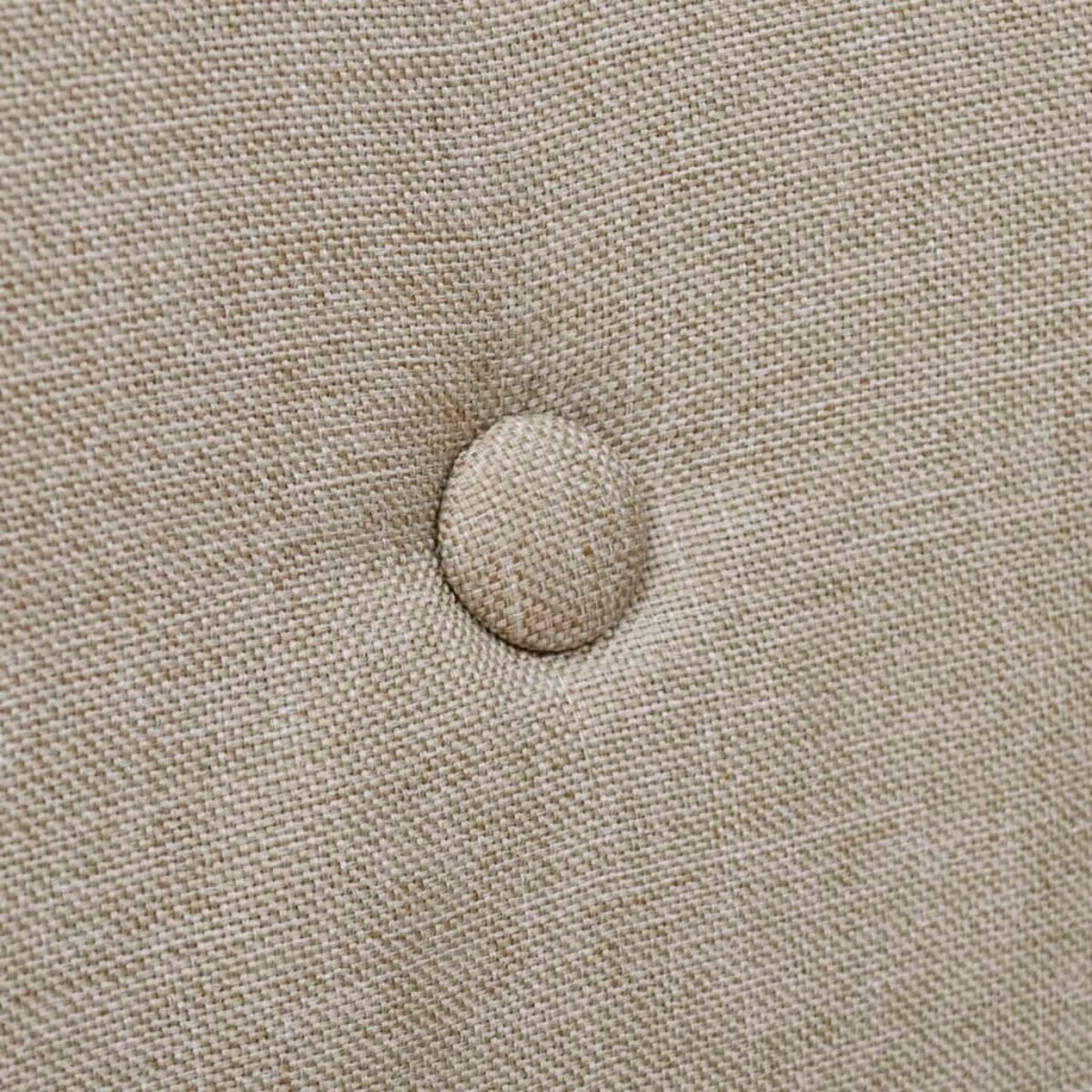 vidaXL Krzesła do jadalni, 2 szt., beżowe, tkanina i lity dąb