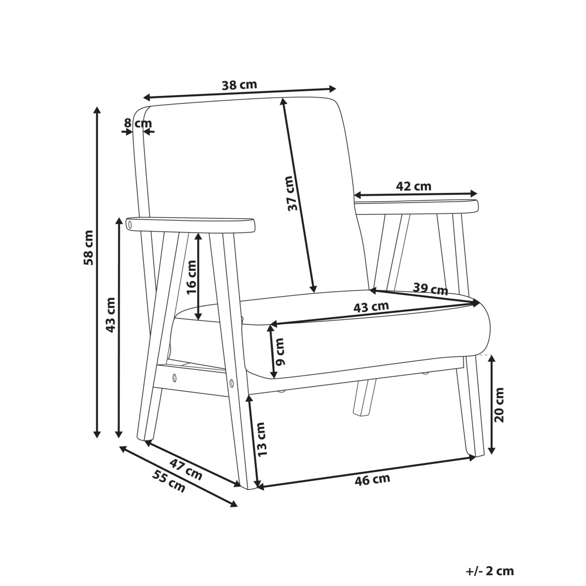 Fotel dziecięcy LINDE Boucle Pastelowy róż