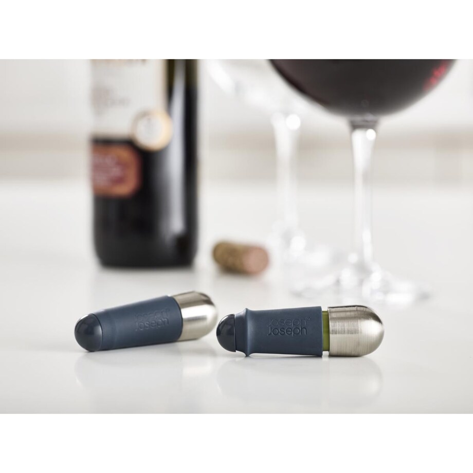 Zestaw 2 korków do wina BarWise, Joseph Joseph