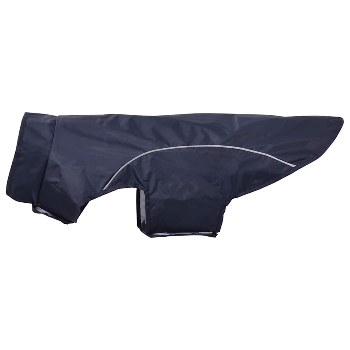 vidaXL Płaszcz przeciwdeszczowy dla psa z odblaskowymi paskami