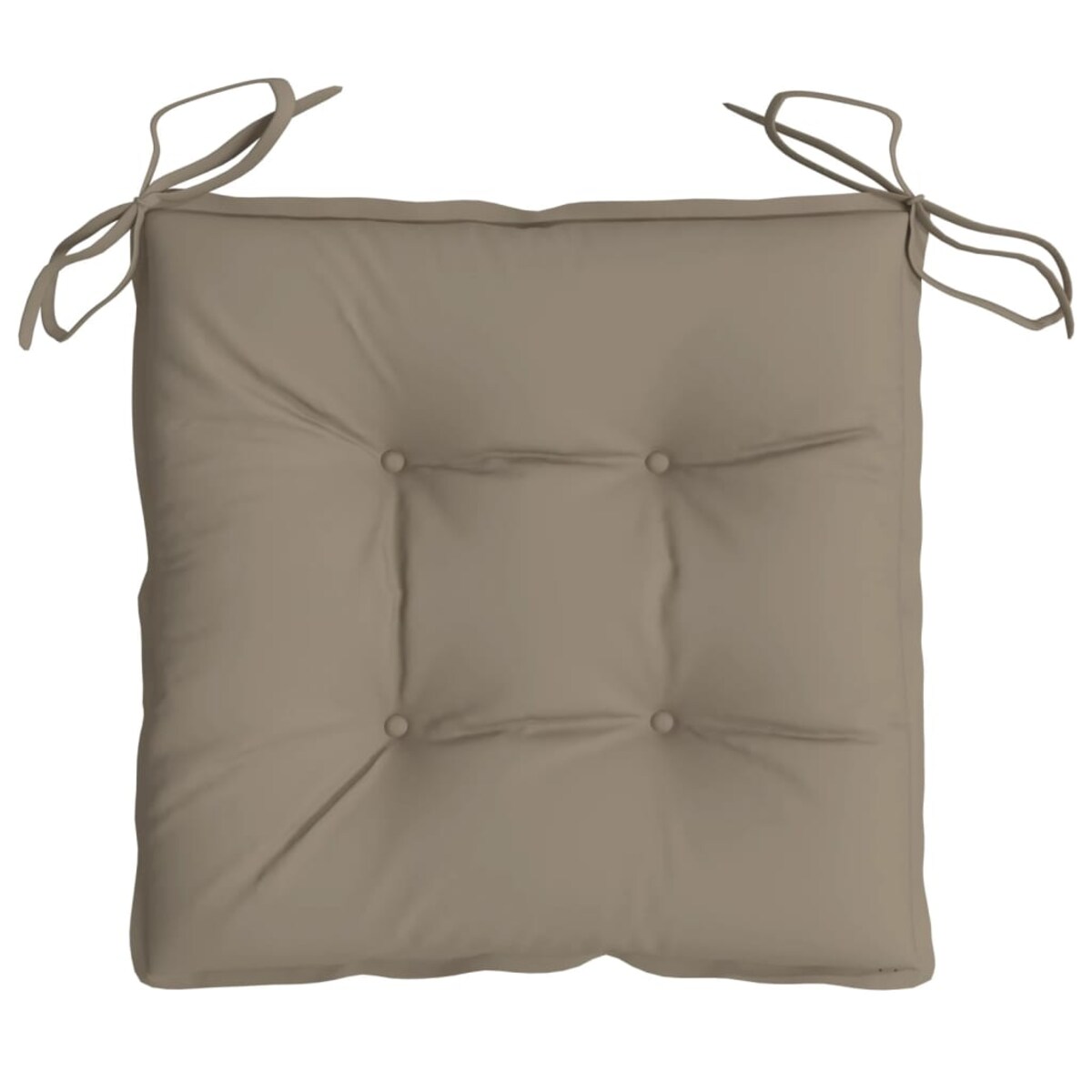vidaXL Poduszki na palety, 2 szt., taupe, 50x50x7 cm, tkanina Oxford