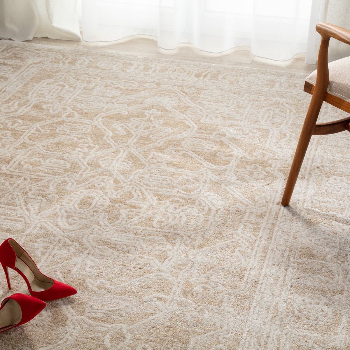 Dywan Caldera cream/camel 200x290 cm, 200x290 cm