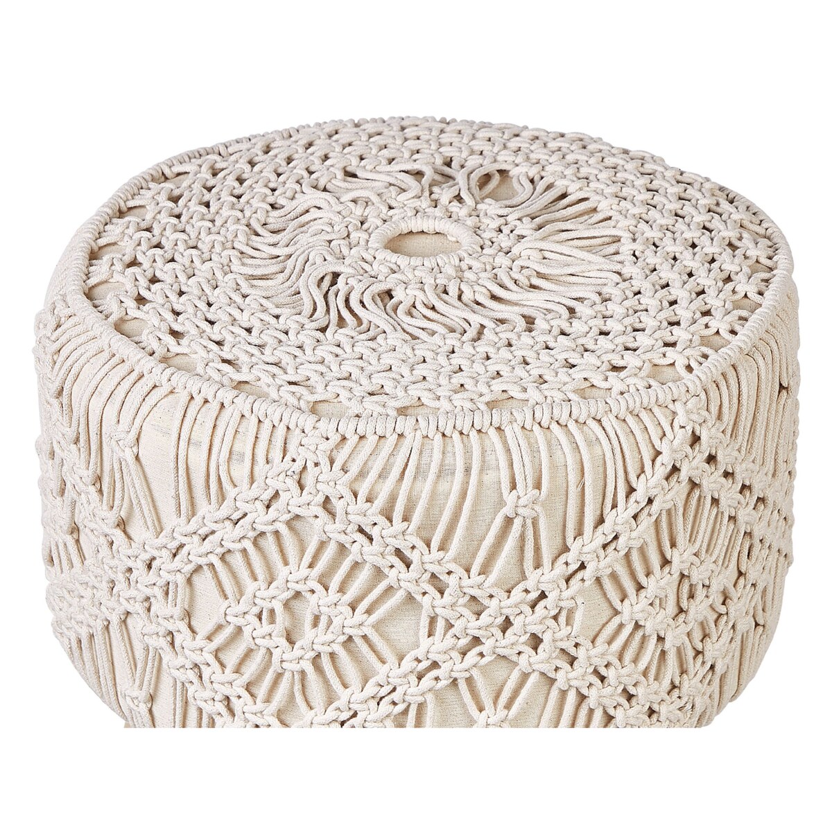 Stołek MANZAI Bawełna Beżowy