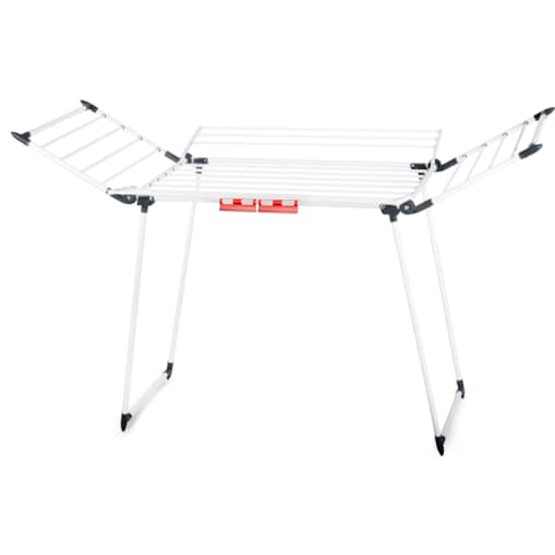 Suszarka na pranie stojąca rozkładana 22m Massido Lina biała