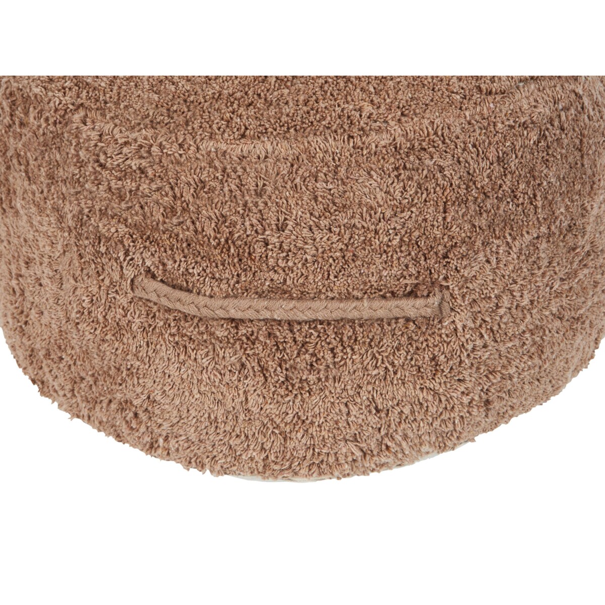 Puf 50 x 35 cm brązowy KANDHKOT