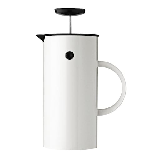 Zaparzacz tłokowy do kawy biały EM77, 1000 ml, Stelton