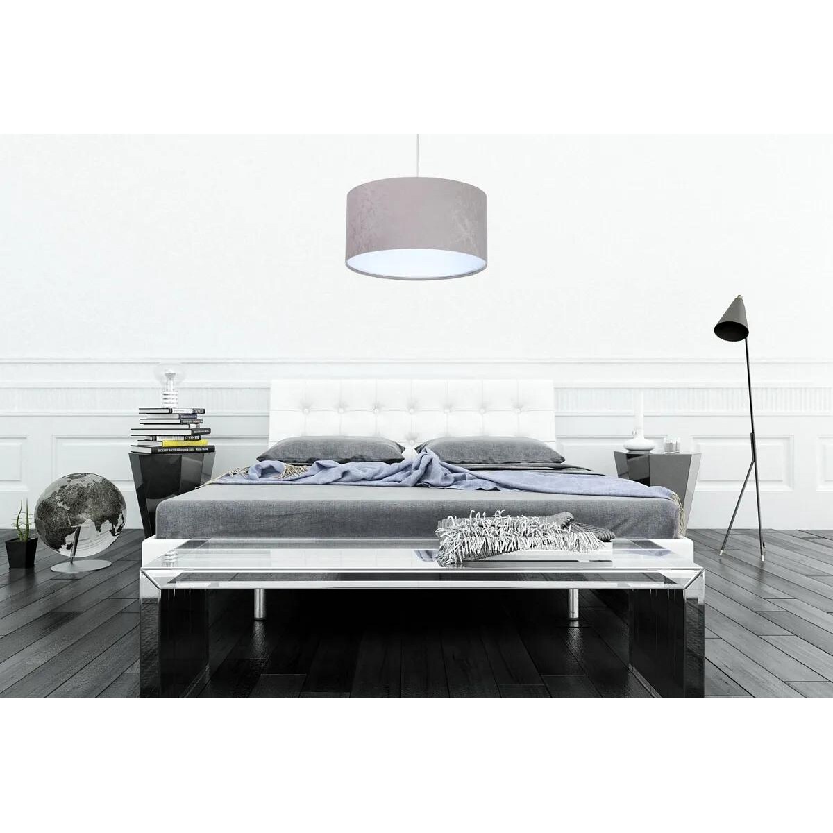 Lampa wisząca HOME 40 szara/biała