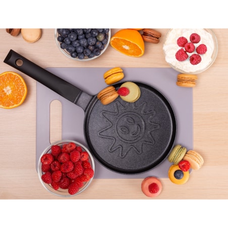 Patelnia naleśnikowa do naleśników pancakes słoneczko 18cm KAMILLE