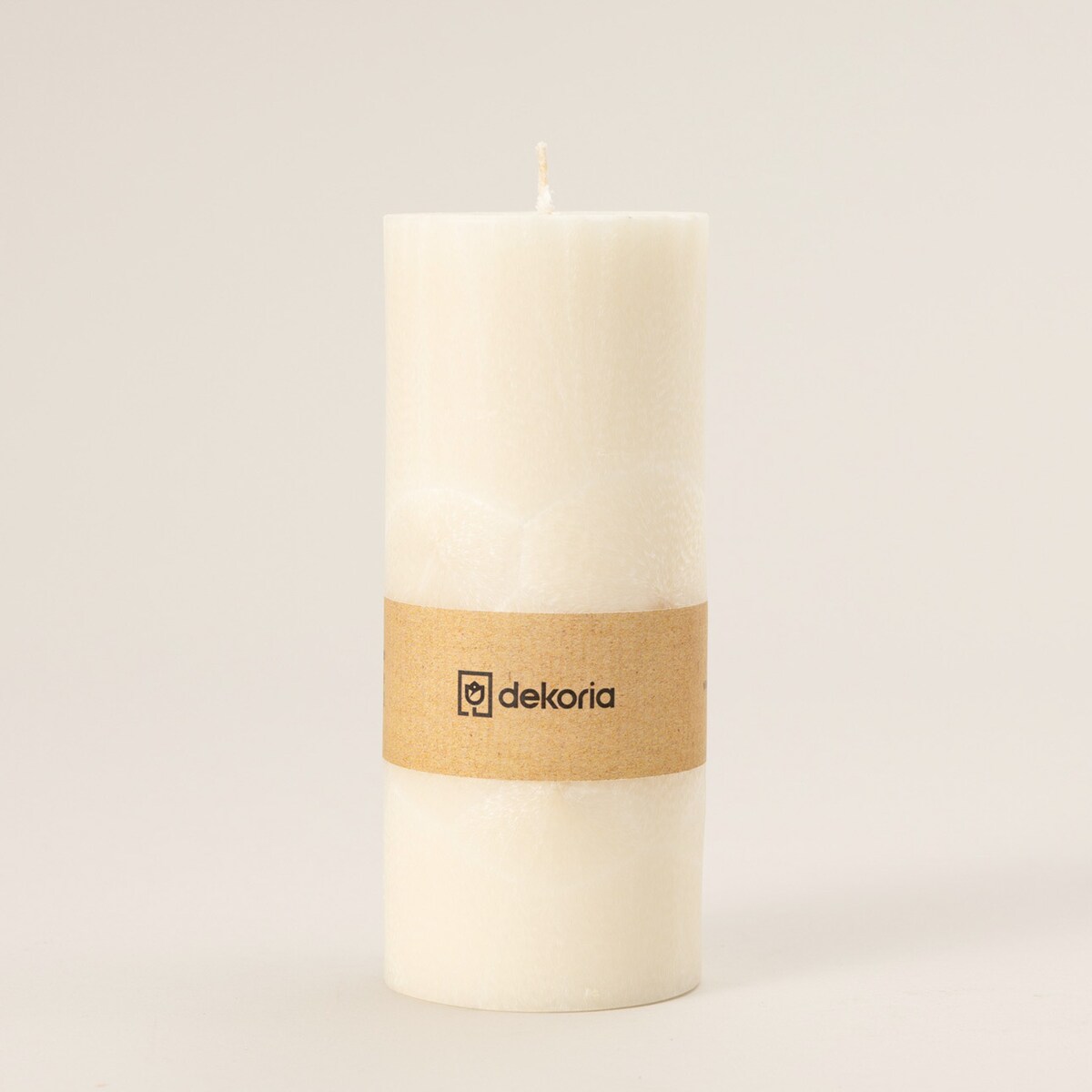 Świeca zapachowa palmowa walec White, 6,5x6,5x16 cm