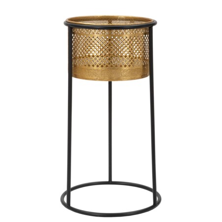 Ażurowa osłonka na doniczkę na stojaku, Ø 25 cm