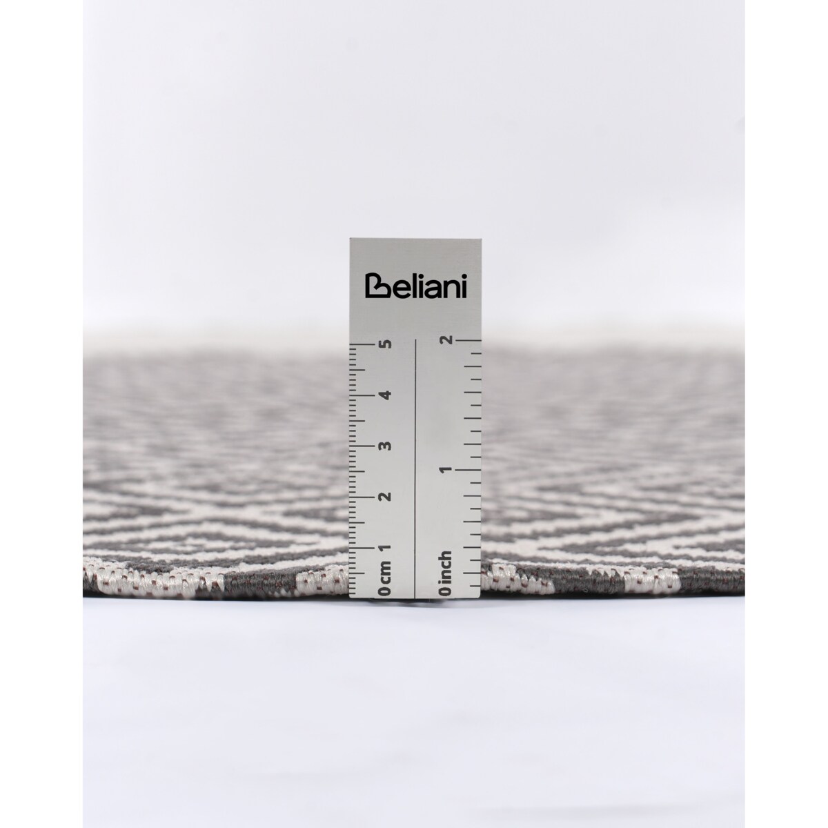 Dywan zewnętrzny THRISSUR Szary ø 120 cm