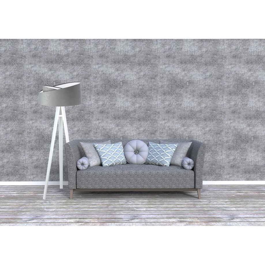 Lampa stojąca GEMSTONE szara/biała