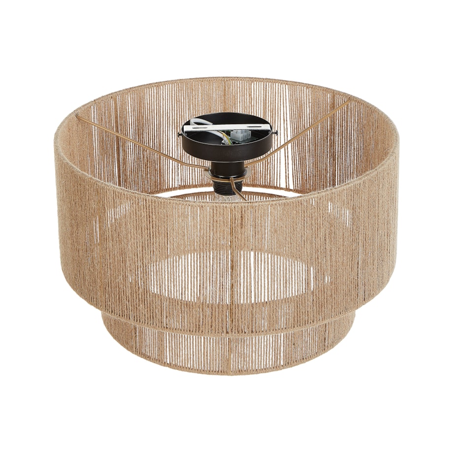 Lampa sufitowa z juty naturalna DORING