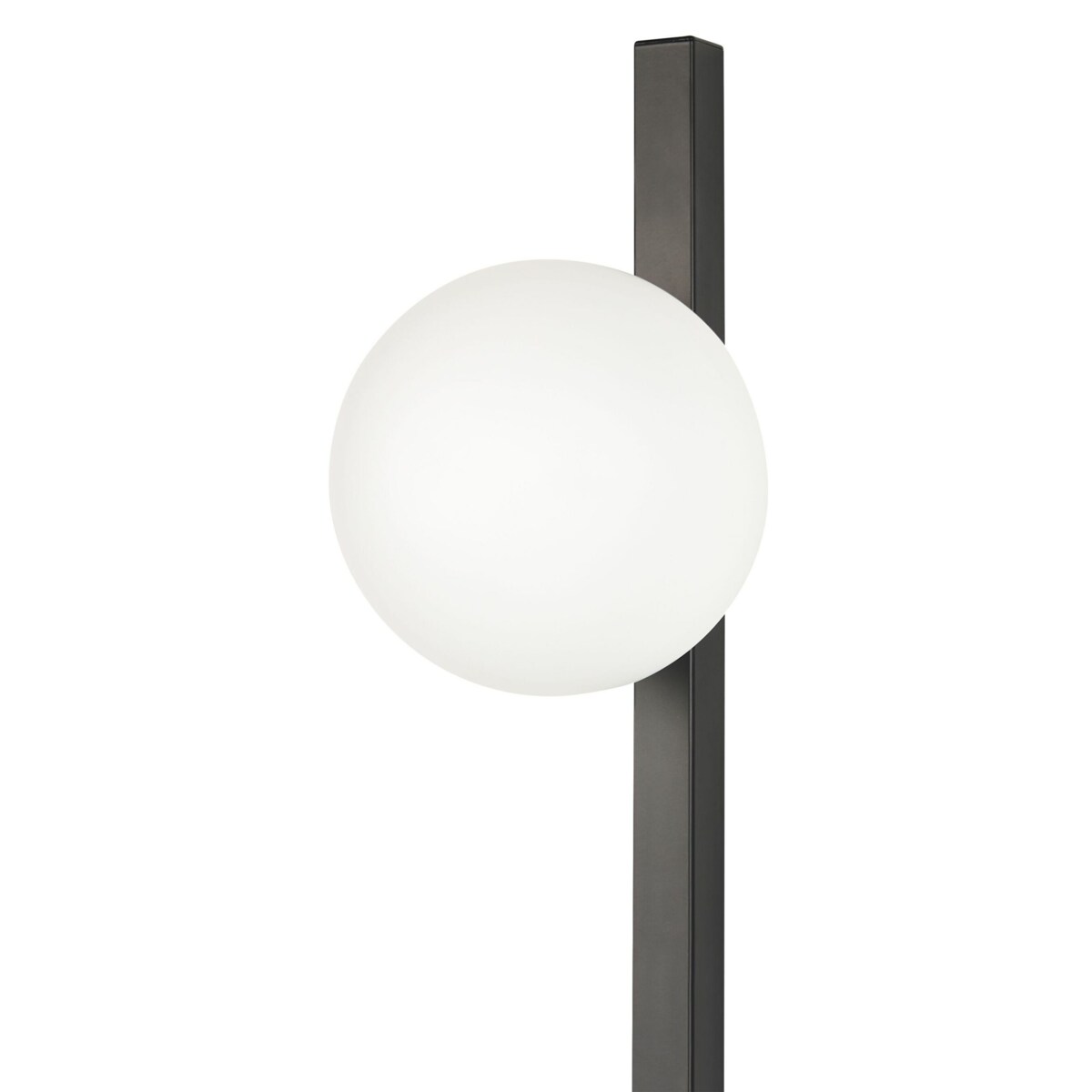 Lampa ścienna 1-punktowa metalowa czarna ISABELLA