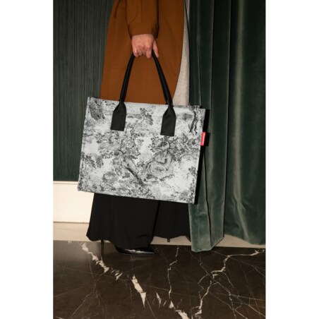 Torba DAILY SHOPPER, jacquard grey
