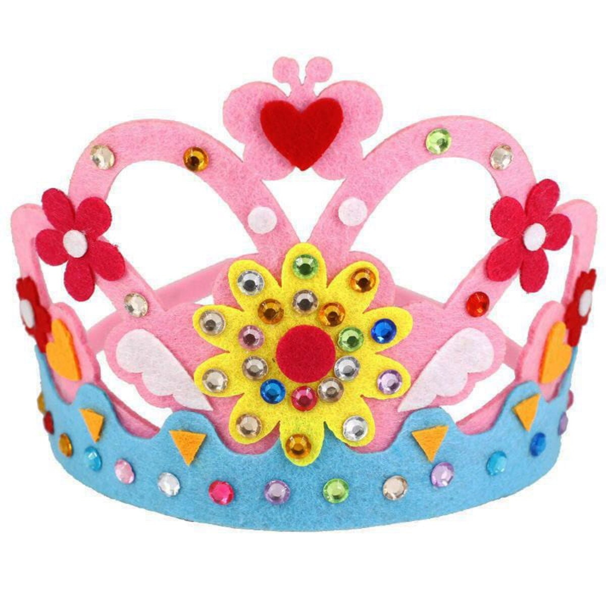 Świat księżniczek - filcowy zestaw DIY - 8 elementów