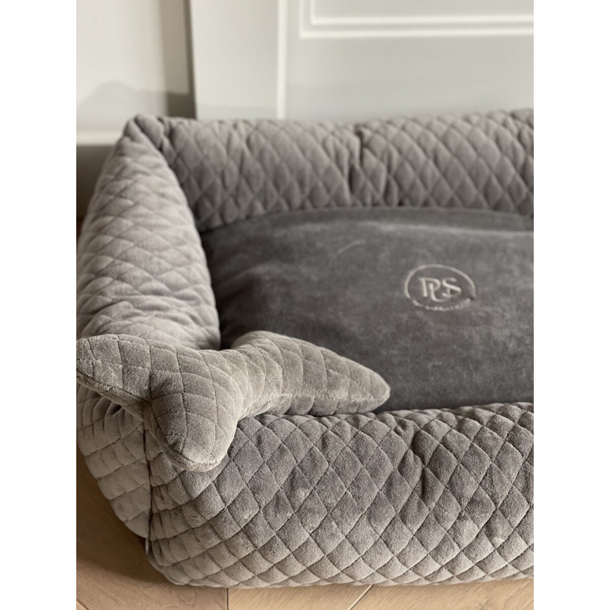 Legowisko Sztokholm szare - s