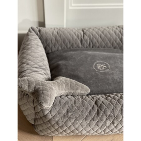 Legowisko Sztokholm szare - s