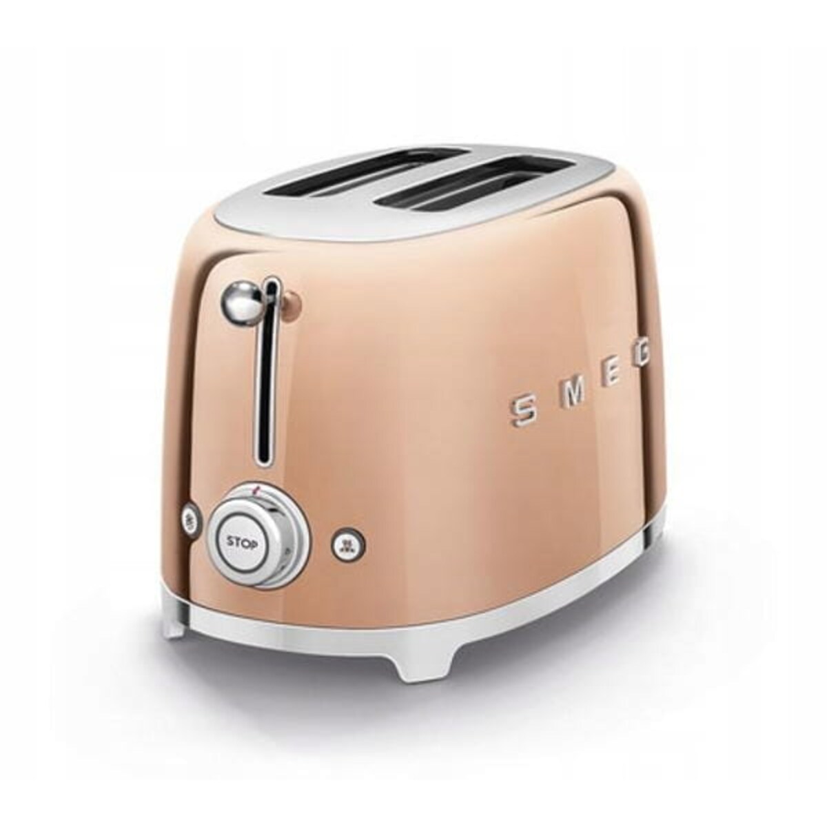 Toster Opiekacz Smeg TSF01RGEU 950W 2 Tosty Złoty | home&you