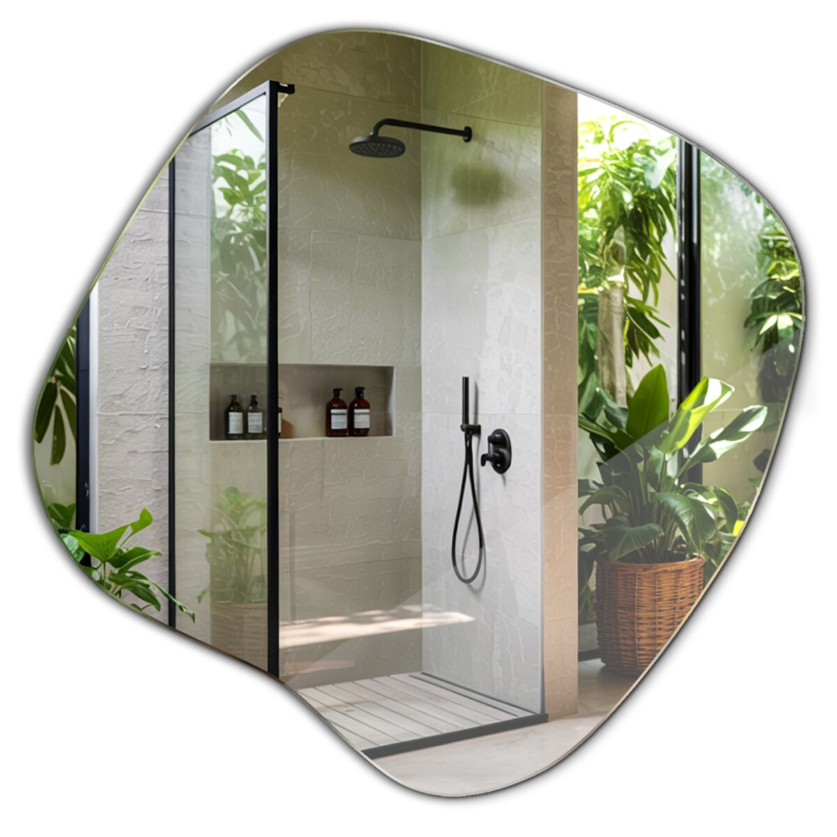 Lustro Nieregularne Plama 48,3x47,9 cm