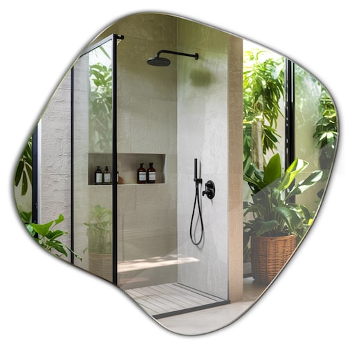 Lustro Nieregularne Plama 48,3x47,9 cm