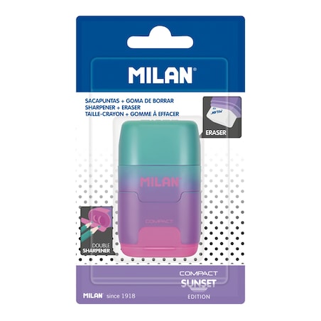 TEMPERÓWKO - GUMKA COMPACT SUNSET RÓŻ BL