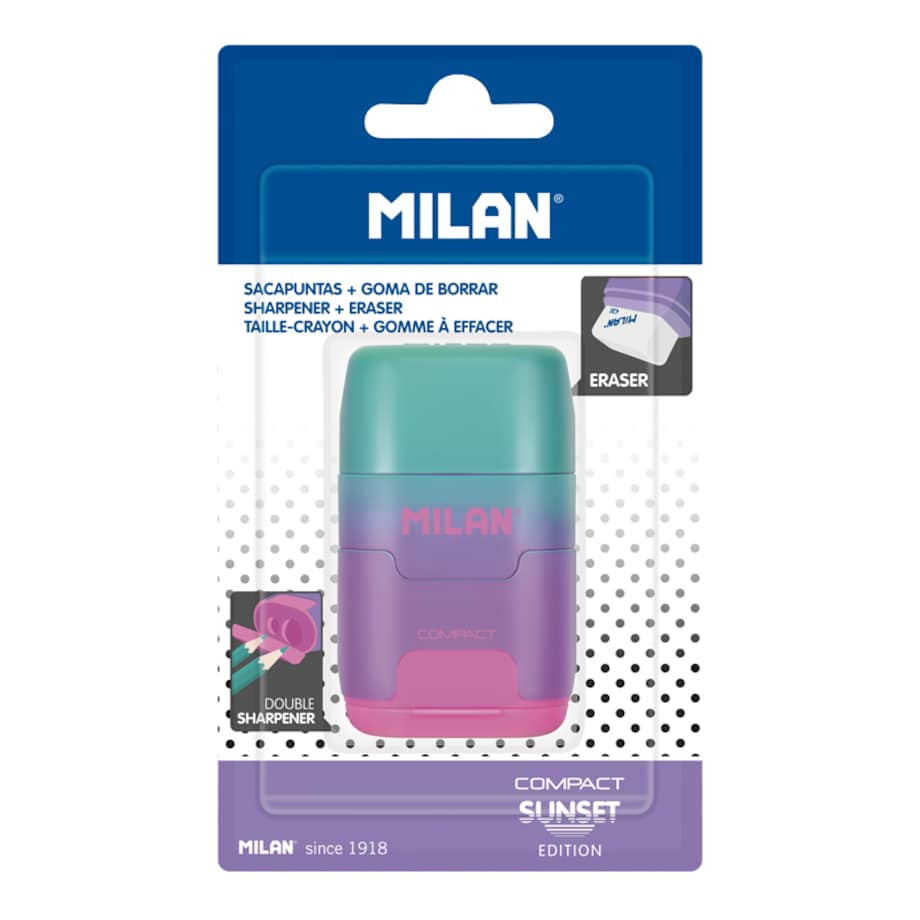 TEMPERÓWKO - GUMKA COMPACT SUNSET RÓŻ BL