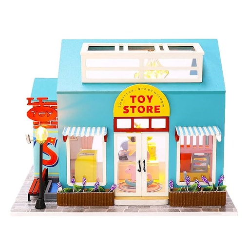 Miniaturowy domek - Sklep z zabawkami
