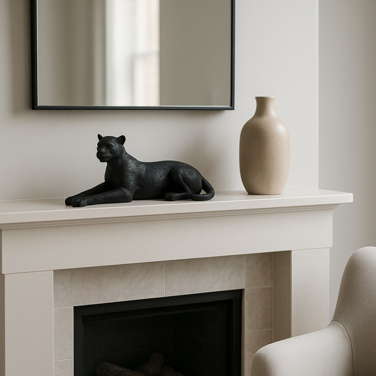 FIGURKA DEKORACYJNA CHESTER LEŻĄCY