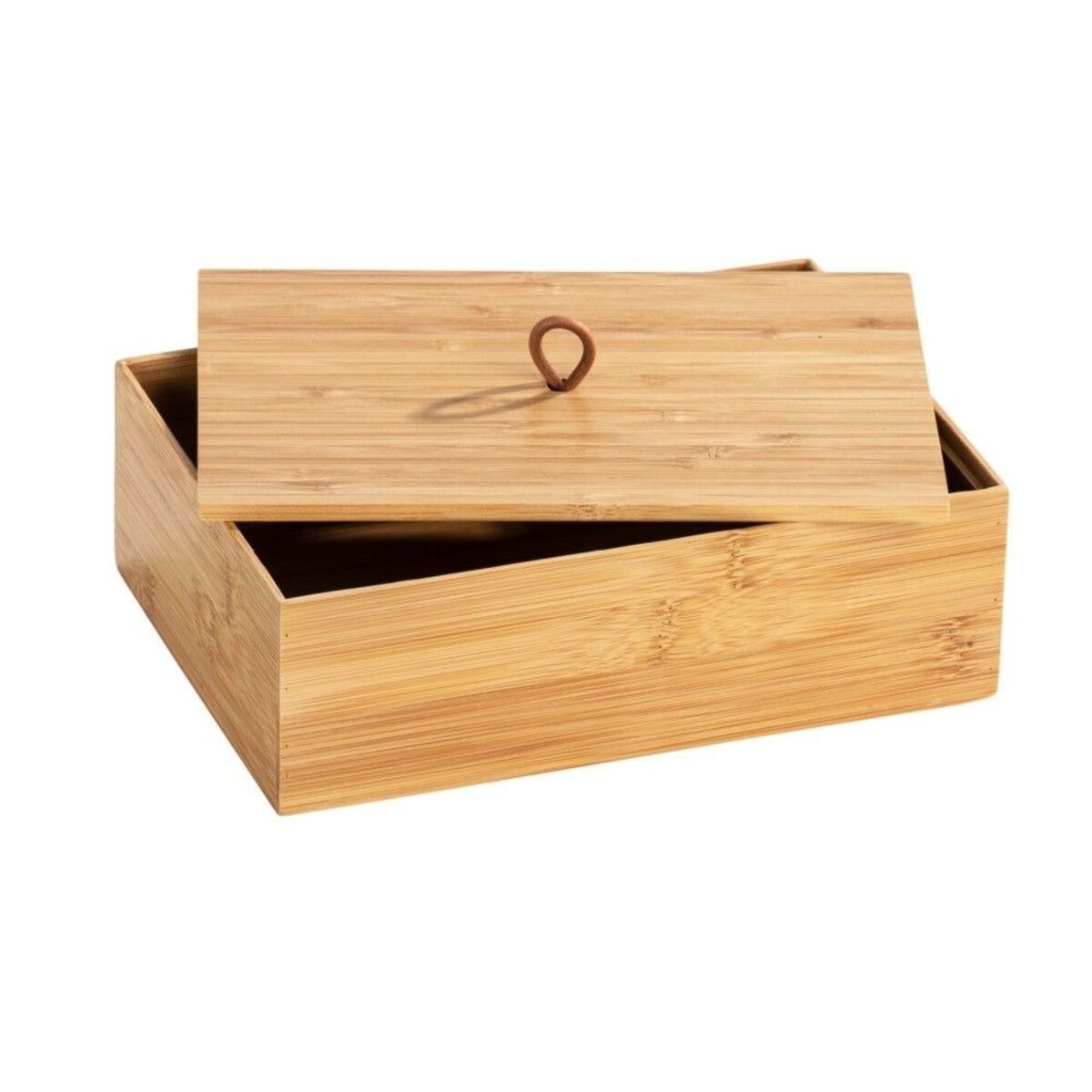 Organizer łazienkowy TERRA, bambus, 22 x 15 cm, WENKO, kolor brązowy