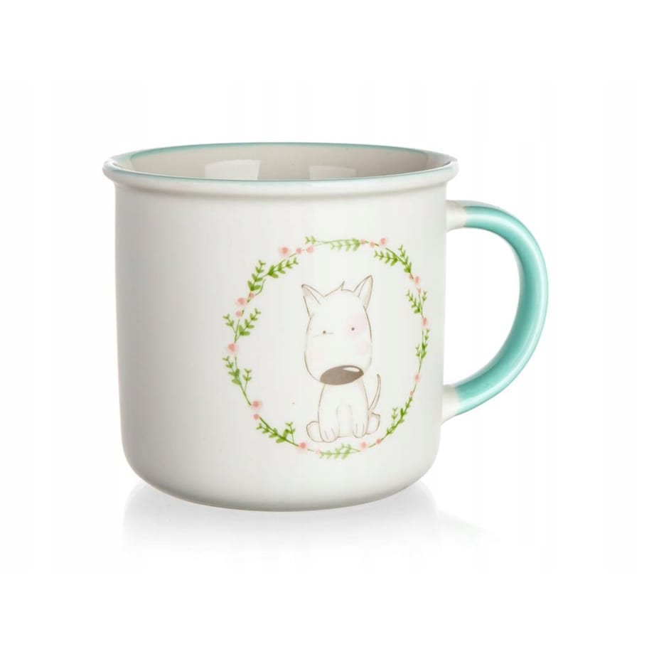 KUBEK CERAMICZNY piesek 400 ml na napoje herbatę