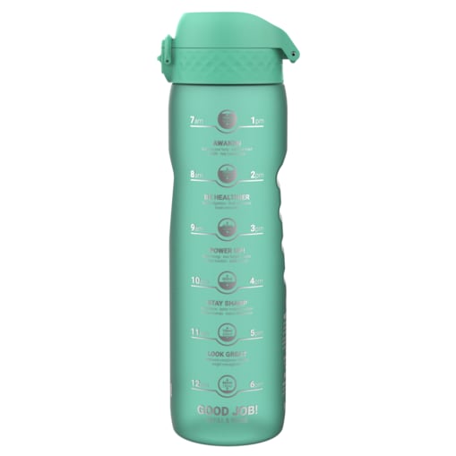 Butelka ION8 BPA Free I8RF1000PTMOT Teal Motivator