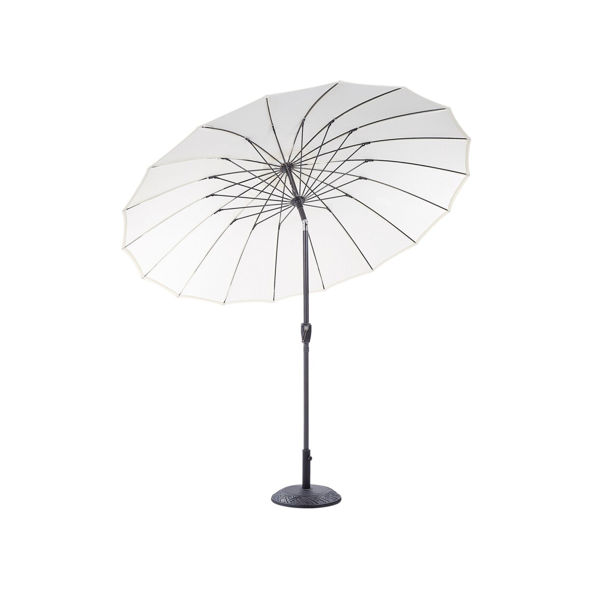 Parasol ogrodowy ⌀ 255 cm beżowy BAIA