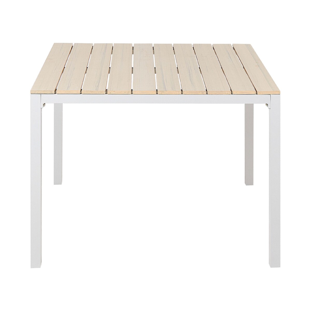 Stół ogrodowy 95 x 95 cm beżowy PRATO
