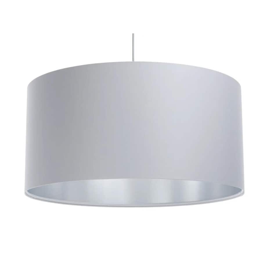Lampa wisząca MODERN 50 szara/srebrne lustro