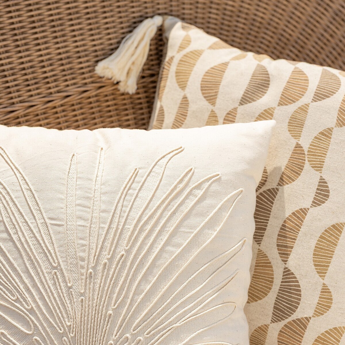 Poszewka na poduszkę Retro Flow Tassel 45x45 cm, 45x45