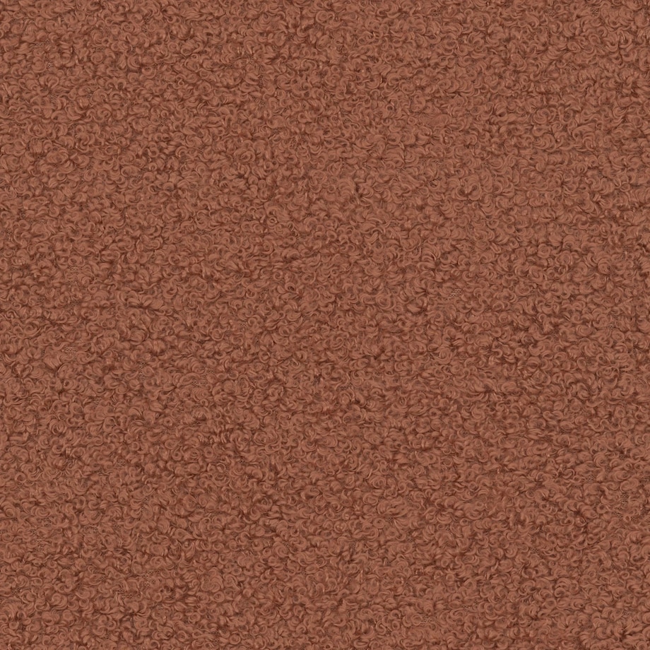 Pikowany Narożnik MILA rozkładany bez boczków prawy ceglasty