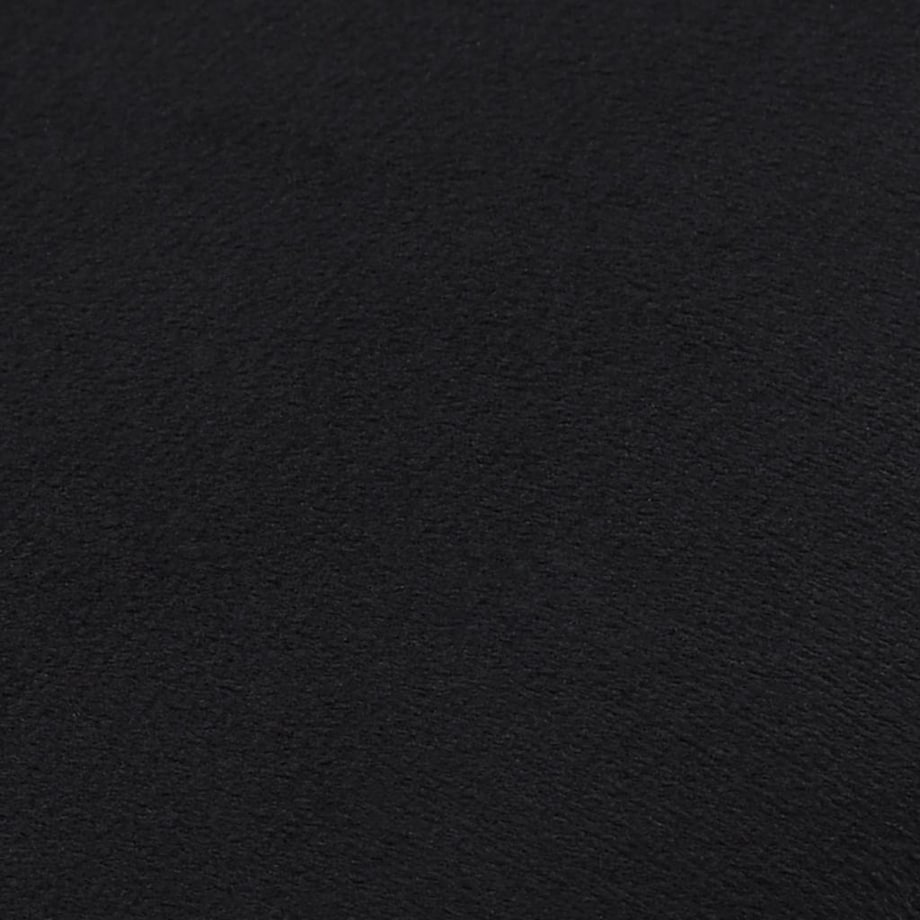 vidaXL Stołek, czarno-złoty, aksamit 28 x 36 cm