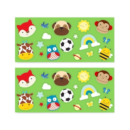 Skip Hop Butelka Termiczna z Ustnikiem i Naklejkami 380 ml Green