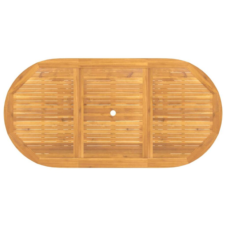 vidaXL Rozkładany stół ogrodowy, 110-160x80x75 cm, lite drewno tekowe