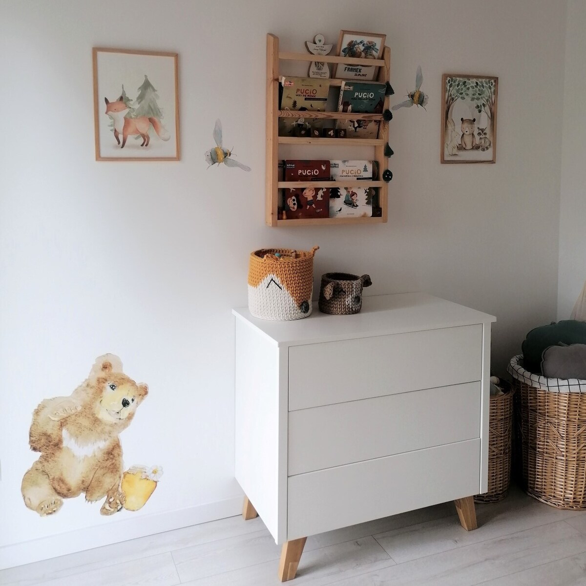 Zestaw naklejek Forest Story, 100x150cm